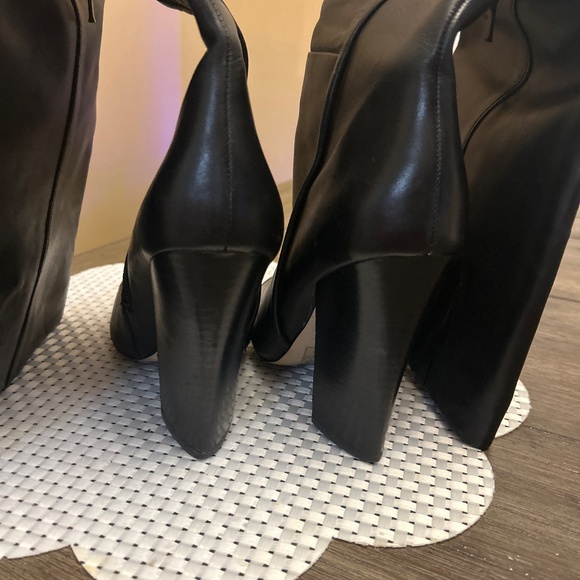 Above the knee Black Leather boots - ALDO - Picture 4 of 7